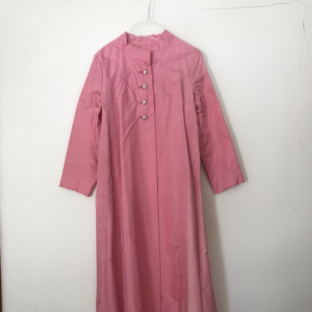 Pink Formal Evening Coat